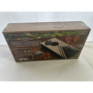 Boozy Cornhole Wooden the Krafstman Co Fun Game!